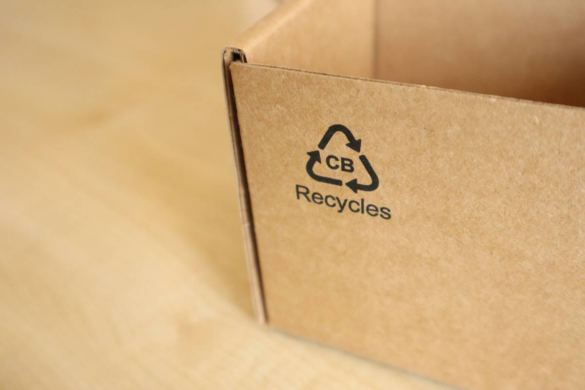Sustainable Packaging comparison showing compostable vs conventional wrap materials